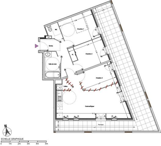 Appartement 3 pièces - 75 m² Exclusivité