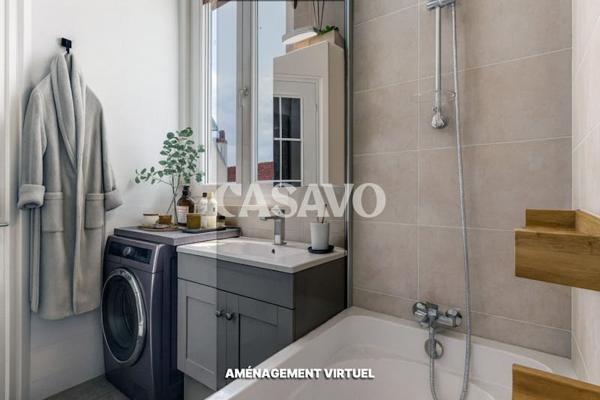 Vente Appartement 3 pièces de 38m² - 93200 Saint-Denis