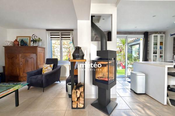 Maison centre-ville à deux pas de la plage avec garage et terrasses