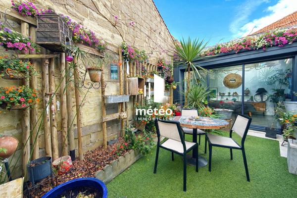 Maison centre-ville à deux pas de la plage avec garage et terrasses