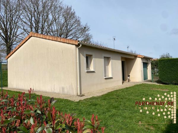 Plain-pied T3 avec garage et jardin