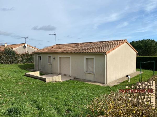 Plain-pied T3 avec garage et jardin