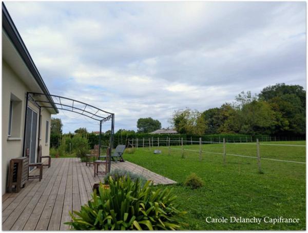 Maison récente 72 m² à Garlin, Terrain à bâtir 2 800 m², Potentiel de division