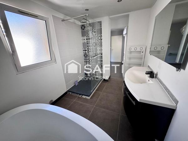 Maison de ville (90m2) avec extérieur (50m2,  garage à Marseille 13e