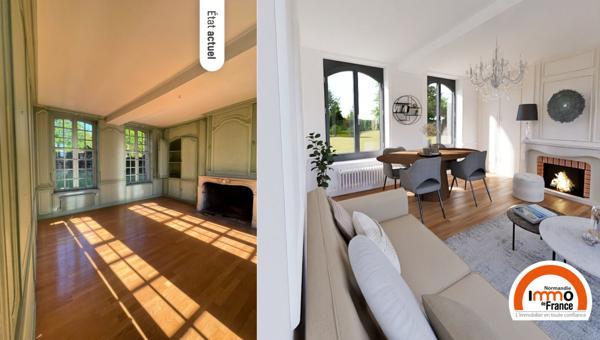 Appartement Mont Saint Aignan Village  4 pièce(s) 135.20 m2