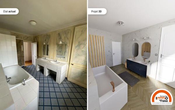 Appartement Mont Saint Aignan Village  4 pièce(s) 135.20 m2