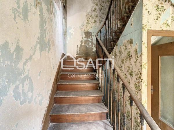 Maison ancienne à rénover-coeur de ville