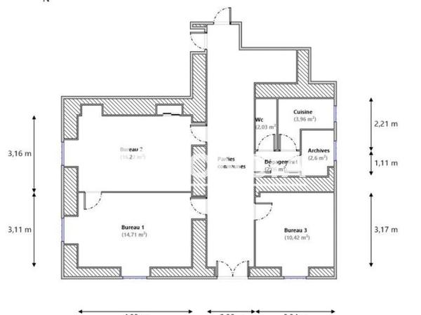 Location Local commercial 3 pièces 60 m² - VILLA FLORE Beausoleil 06240