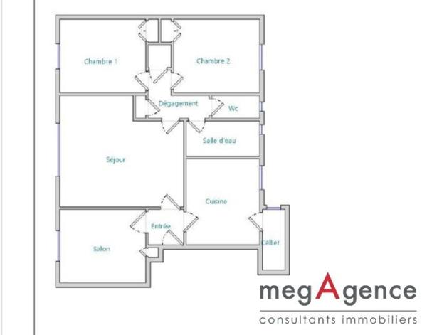 Appartement à CAEN, 14000 - 4 pièces 71m²