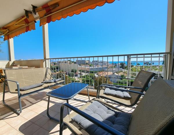 Grand studio vue mer - parking sous-sol et cave - calme