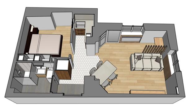 Location Appartement 2 pièces 30 m2 à Nogent-le-Roi