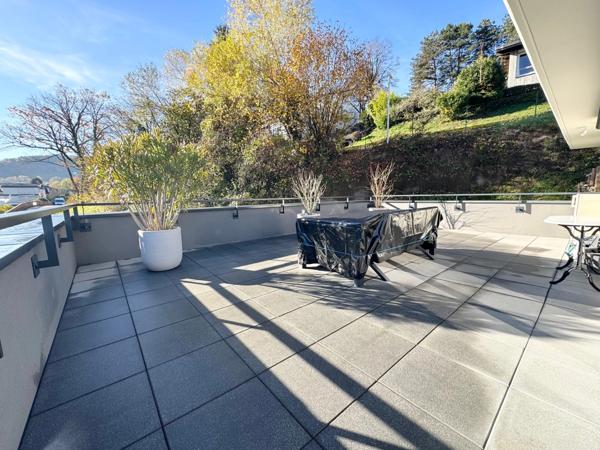 Appartement à vendre 4 pièces (73) - Terrasse de 45 M2 avec vue exceptionnelle, garage et stationement