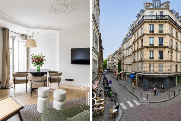 Paris 18ème, Appartement 2 Chambres -  57 m² à vendre