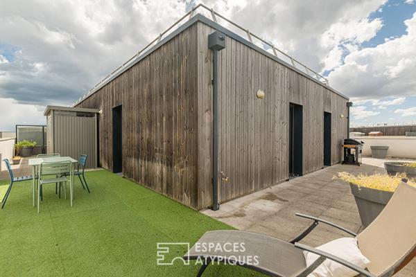 Dernier étage avec terrasse, rooftop et vue panoramique