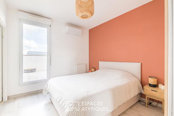 Dernier étage avec terrasse, rooftop et vue panoramique