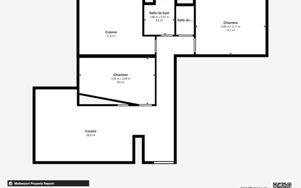 Appartement à vendre    3 pièces • 70,13 m2 Bischheim