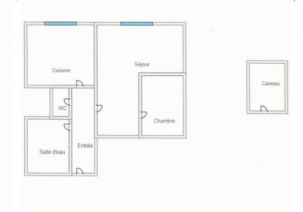 Appartement 2 pièces - 44200 Nantes