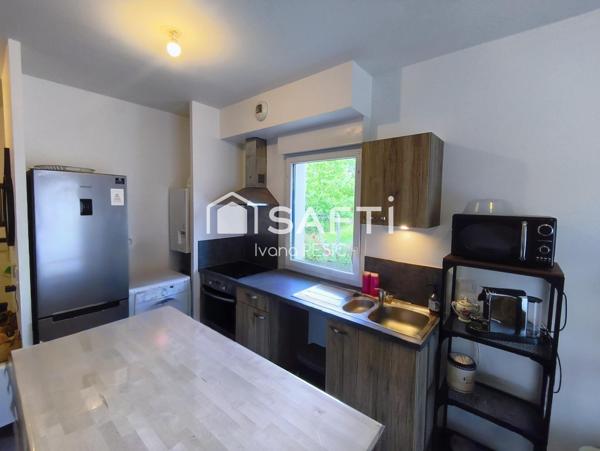 Appartement-maison duplex T3 avec jardin privatif