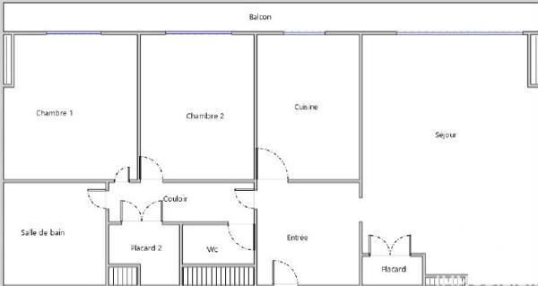 Appartement à vendre 3 pièces 71,5 m² L'Île-Saint-Denis