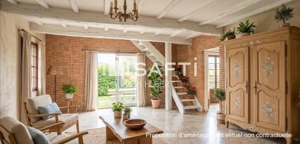 Charmante maison de campagne de 121 m²