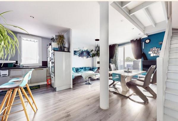 Duplex de type T3 avec magnifique terrasse