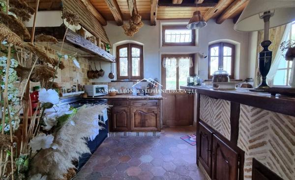 SAINT-PREST - CHARMANTE DEMEURE en Pierre de 144 m², 3 CHAMBRES. TERRAIN DIVISIBLE ET CONSTRUCTIBLE