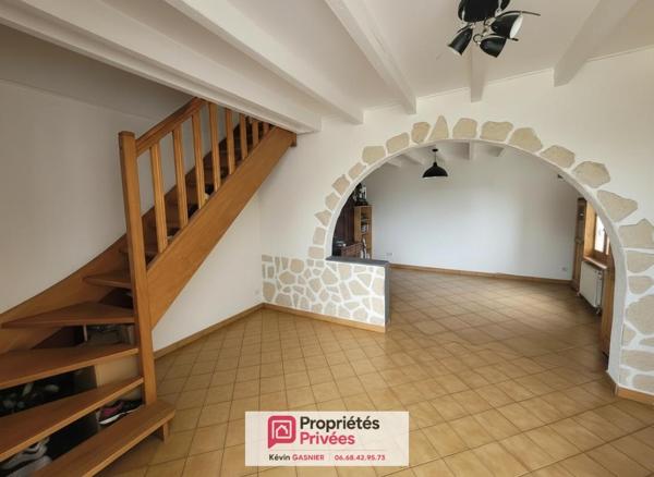 RUELLE SUR TOUVRE (16600) : Maison 64m2 avec 2 chambres