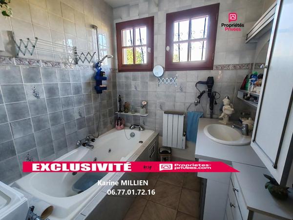 MUZY 27650 Maison individuelle - 1 étage - 3 chambres - 1 bureau - Garage - Quart port - Terrain - 223600  HAI