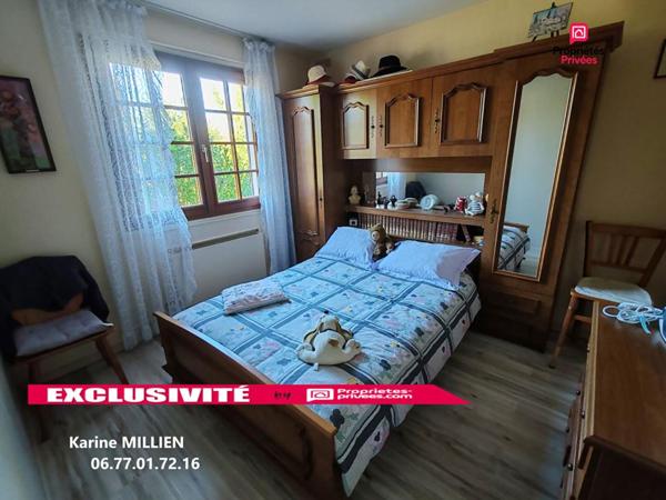 MUZY 27650 Maison individuelle - 1 étage - 3 chambres - 1 bureau - Garage - Quart port - Terrain - 223600  HAI
