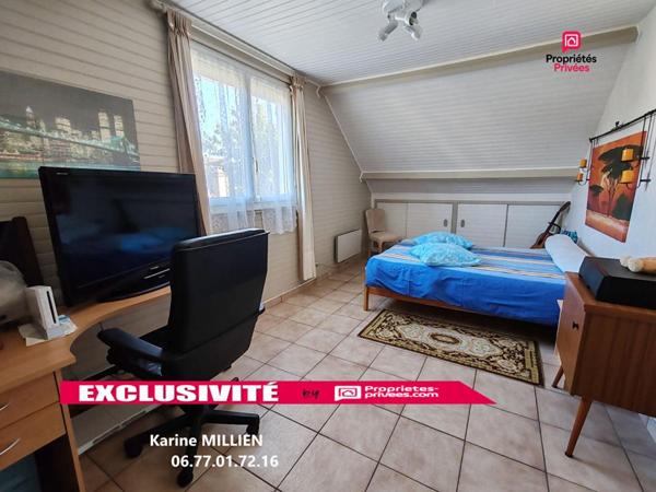MUZY 27650 Maison individuelle - 1 étage - 3 chambres - 1 bureau - Garage - Quart port - Terrain - 223600  HAI