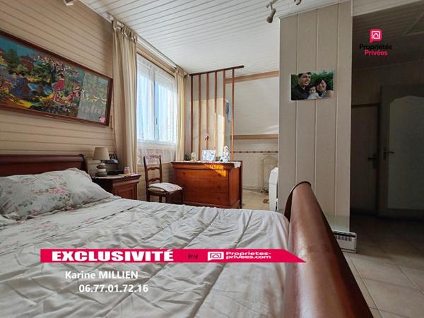 MUZY 27650 Maison individuelle - 1 étage - 3 chambres - 1 bureau - Garage - Quart port - Terrain - 223600  HAI