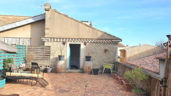 Dpt Aude (11), à vendre CARCASSONNE appartement T4 de 126 m²  3 chambres 1 terrasse