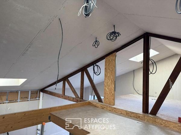 Maison Loft avec terrasse à aménager coeur de ville