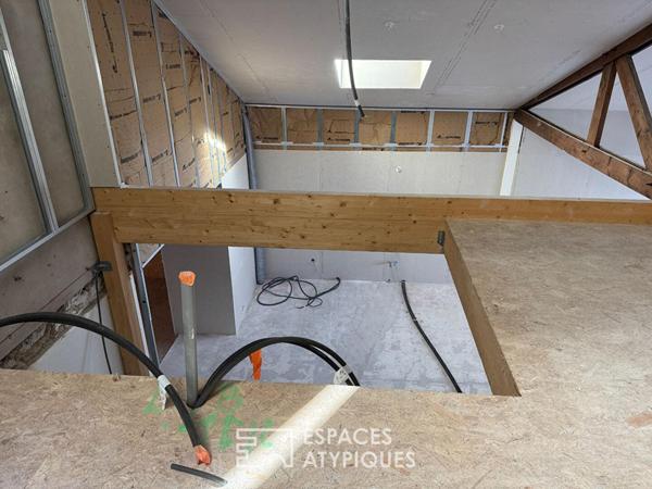 Maison Loft avec terrasse à aménager coeur de ville