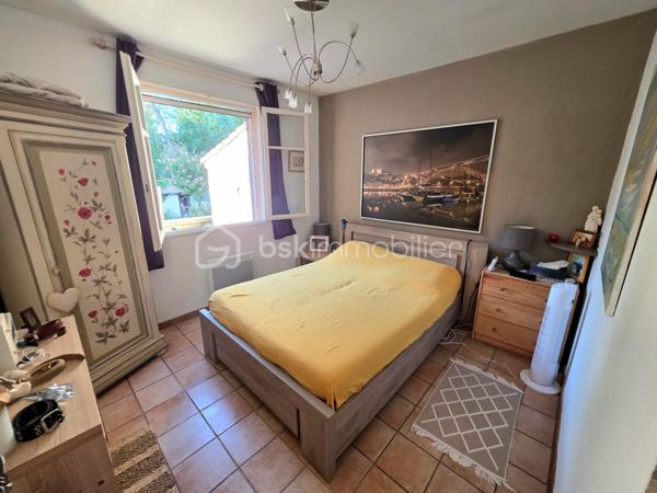 Mickaël Gaudissard vous propose sur la commune de Bagnols sur Cèze, cette bâtisse en plain pied de 158 m² composée d'une villa et d'un appartement indépendant.

Située sur la sortie de Bagnols sur Cèze en direction d'Avignon, hors centre ville dans un lotissement en impasse et en bord de Cèze, cette ensemble immobilier de 1986vest érigé sur une parcelle close de  851 m².

Vous accédez à la résidence principale par la cour arboré et sans vis à vis coté sud et sa terrasse.

L'entrée dessert la pièce de vie de 40 m² avec sa cuisine équipée ouverte sur le séjour, poêle à buche et climatisation réversible, accès à la cour sud et au terrain avec sa piscine creusée, ses dépendances et son accès privatif à la Cèze afin de profiter de moments de fraicheur et de détente.

Coté nuit 3 chambres de la 9.4 m², 10.1 m² et 10.2 m², une salle de bain de 6.5 m²avec baignoire et double vasque, un WC indépendant.
Vous bénéficiez également d'un second espace de vie compose d'une pièce de vie avec coin cuisine et d'une chambre avec douche et meuble vasque.
Ce second espace est accessible par la cour coté nord mais peut également être raccordé avec la résidence principale en ouvrant un mur.

Un appartement avec entrée indépendante et cour privative vient compléter cet ensemble immobilier, il se compose d'une pièce de vie et d'une buanderie en rée de chaussée, a l'étage, 2 chambres avec douche privative dans chacune d'entre elle, un WC indépendant.

Que vous recherchiez une grande bâtisse familiale avec des espaces distincts ou une résidence principale avec un investissement locatif (courte durée idéale grâce à la proximité de la centrale nucléaire de Marcoule et l'affluence touristique en saison ou sécurité financière avec une location à l'année) facile à gérer grâce a sa proximité immédiate, cet ensemble immobilier saura vous séduire par ces atouts, son emplacement et son prix.

Climatisation réversible dans les 3 logements.
Ballon d'eau chaude dans les 3 logements.
Double vitrage dans les 2 appartements / Simple vitrage dans la résidence principale sauf 1 baie vitrée et salle de bain en double vitrage.
Poêle à buches dans le séjour.
Assainissement collectif.
Forage.
Fibre optique.
1 stationnement privatif / Possibilité de créer une ouverture avec portail pour stationner plusieurs véhicules sur la parcelle.
Extensions des 2 appartements construite en 1997.
Taxe foncière : 2 125 € / An.
Pas de charge de lotissement / pompe de relevage et entretien des voiries à la charge de la mairie.
Proches des commodités.
2 min du centre ville.
8 min du CEA de Marcoule.
35 min d'Avignon.
45 de Nîmes.



Rafraichissements à prévoir / Zone inondable (Dernière inondation en 2002, Appartement attenant inondé uniquement en partie basse sur environ 15 cm, pas d'inondation dans la résidence principale et l'appartement).

Info contact : Mickaël GAUDISSARD / 06 40 52 43 96.