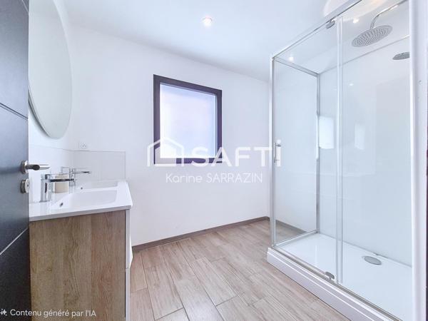 Grande maison contemporaine lumineuse de 160m² avec vie de plain-pied