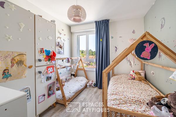 Duplex rénové en dernier étage avec terrasse panoramique