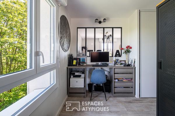 Duplex rénové en dernier étage avec terrasse panoramique
