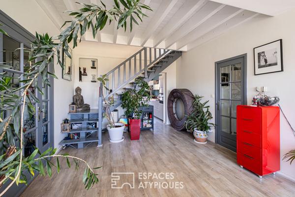 Duplex rénové en dernier étage avec terrasse panoramique