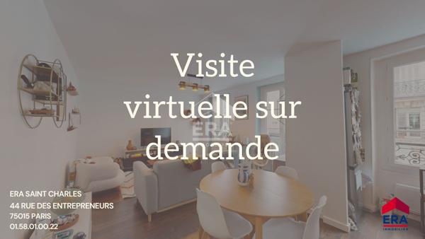 Appartement 2 pièces 49m² à Paris - Secteur Commerce