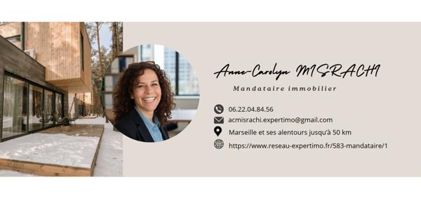 Marseille (13010) Marseille 10ième, dans une résidence au calmeT4 avec balcon et vue dans les arbres ...