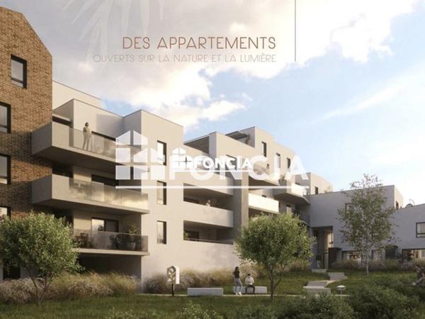 Location Appartement 2 pièces 41.3 m² - INSULAYA BAT B 3 - 478 AVENUE DES TERRASSES DU LANGUEDOC Saint Jean De Vedas 34430