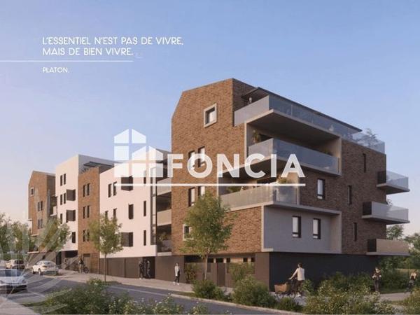 Location Appartement 2 pièces 41.3 m² - INSULAYA BAT B 3 - 478 AVENUE DES TERRASSES DU LANGUEDOC Saint Jean De Vedas 34430