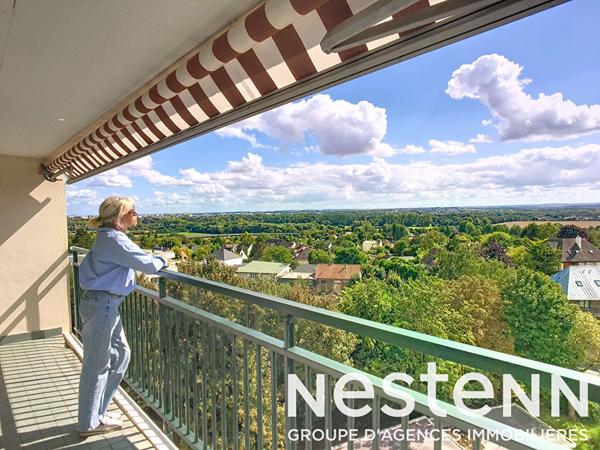 Appartement lumineux avec vue imprenable - Quartier Venoix.