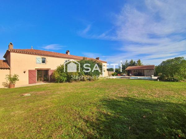 Propriété de caractère – 265 m² habitables – parc de 2 500 m² avec piscine