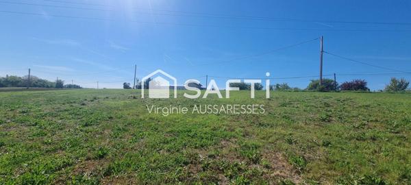 Beau terrain prêt à accueillir votre projet !