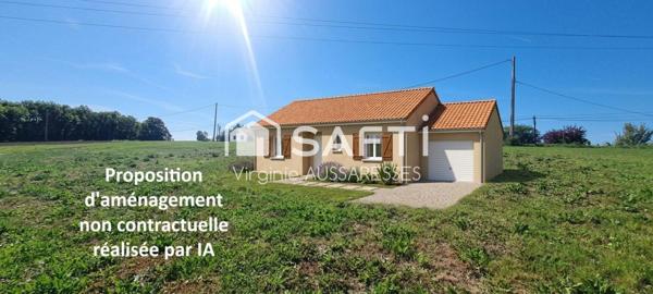 Beau terrain prêt à accueillir votre projet !