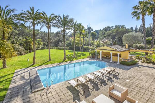 Magnifique Villa d’Exception dans les Parcs de Mougins – Domaine Sécurisé