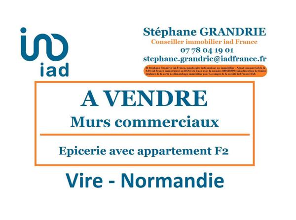 Boutique/Local commercial à vendre 100 m² Vire Normandie