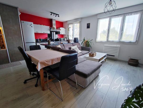 Appartement T2, 49 m2 avec garage et cave